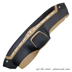 روکش داشبورد فرمونو مدل لاکچری چرمی مناسب برای پارس Tu5 داشبورد جدید - تصویر 5
