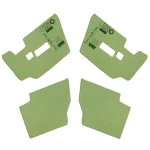 عایق درب خودرو ایده پارت نیکان کد IsomaxTi مناسب برای تیبا مجموعه چهار عددی