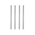 زه استیل آبگیر کد 65 مناسب برای پژو پارس405 بسته 4 عددی