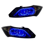 چراغ جلو خودرو گروه پژوهش صنعت مدرن مدل 3D-Hexa-FB مولتی کالر مناسب برای ساینا , کوئیک بسته دو عددی - تصویر 4