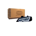 چراغ جلو خودرو گروه پژوهش صنعت مدرن مدل M مناسب برای پژو پارس بسته دو عددی - تصویر 4