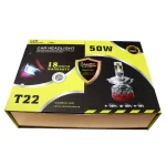 هدلایت لامپ خودرو سام مدل T22 پایه H۷ بسته دو عددی - تصویر 3