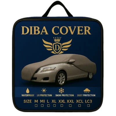 چادر خودرو دیبا روکش امیدی مدل ضد آب کرک دار 1011 سایز XL مناسب برای شاهین