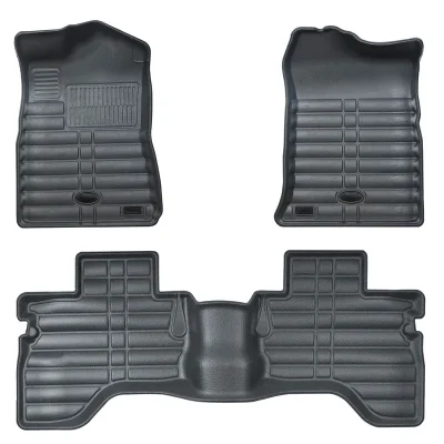 کفپوش سه‌بعدی خودرو بابل کارپت مدل چرم مصنوعی 98-93 مناسب برای وانت کارا دوکابین