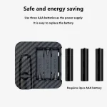 چراغ لوگو زیر درب خودرو وایرلس مدل ولکام لایت طرح کربن بسته دو عددی مناسب برای پژو - تصویر 6