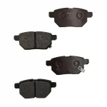 لنت ترمز عقب جونیوس بریک مدل Z1354 مناسب برای تویوتا یاریس - تصویر 3