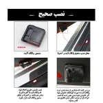 چراغ لوگو زیر درب خودرو چیکال مدل ولکام لایت طرح پژو کد V-248 مناسب برای انواع پژو بسته 2 عددی - تصویر 2