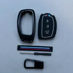 کاور ریموت و سوئیچ خودرو ام آر جی مدل 816 طرح فلزی مناسب برای هیوندای توسان کیلس - تصویر 3