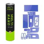 برچسب محافظ مانیتور و کنسول خودرو مولتی نانو مدل X-F1T مناسب برای گک امکو  مجموعه 17 عددی