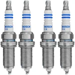 شمع خودرو بوش مدل FR8SC+42.Russia پایه بلند مناسب برای آریو زوتی S300 و Z300 بسته ۴ عددی