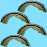 لنت ترمز چرخ عقب شرکت تولیدی قطعات جلوبندی خودرو ایران لاهیجان مدل 001243 مناسب برای پراید - تصویر 7