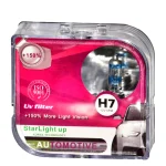 لامپ خودرو استارلایت مدل H7 افزایشی بسته دو عددی - تصویر 3