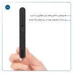 محافظ درب، سپر و آینه خودرو ماهوت مدل AURA-Bمناسب برای ایرانخودرو سمند سورن مجموعه 12 عددی - تصویر 5