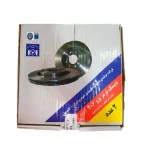 دیسک ترمز جلو شرکت تولیدی قطعات جلوبندی خودرو ایران لاهیجان کد 02 مناسب برای پژو 206 تیپ 5 بسته دو عددی - تصویر 2