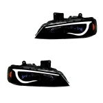 چراغ جلو خودرو گروه پژوهش صنعت مدرن مدل GT مناسب برای پژو پارس بسته دو عددی
