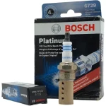 شمع خودرو بوش مدل 6729 پایه کوتاه سوزنی مناسب برای جک اس 5 و پاترول بسته 4 عددی - تصویر 2