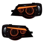 چراغ جلو خودرو گروه پژوهش صنعت مدرن مدل Angry-B مولتی کالر مناسب برای پراید 111 و 132 بسته دو عددی - تصویر 3