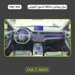 برچسب محافظ مانیتور و کنسول خودرو مولتی نانو مدل X-F1T مناسب برای اف ام سی SX5 مجموعه 24 عددی - تصویر 2