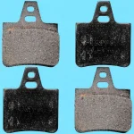 لنت ترمز عقب خودرو والئو مدل 002340 دو جفت مناسب برای سیتروئن زانتیا - تصویر 5