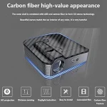 چراغ لوگو زیر درب خودرو وایرلس مدل ولکام لایت طرح کربن بسته دو عددی مناسب برای پژو - تصویر 3