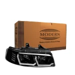 چراغ جلو خودرو گروه پژوهش صنعت مدرن مدل Hexa-W مناسب برای سمند بسته دو عددی - تصویر 2