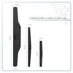 محافظ درب، سپر و آینه خودرو ماهوت مدل CORE-Bمناسب برای سایپا 132 مجموعه 12 عددی - تصویر 6