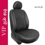 ست کامل روکش صندلی خودرو جلوه مدل VIP مناسب برای پراید صبا - تصویر 4