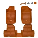 کفپوش سه بعدی خودرو بابل کارپت مدل چرمی مناسب برای رانا پلاس - تصویر 6
