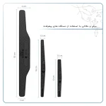 محافظ درب، سپر و آینه خودرو ماهوت مدل CORE-Bمناسب برای ایرانخودرو K112 مجموعه 12 عددی - تصویر 6