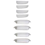 قاب دستگیره بیرونی خودرو آراکس یدک مدل AY-5191 بسته 8 عددی مناسب برای تیبا