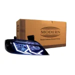 چراغ جلو خودرو گروه پژوهش صنعت مدرن مدل LMGB فولکالر مناسب برای پژو پارس بسته دو عددی - تصویر 5