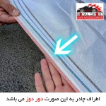 چادر خودرو رویال اسپرت مدل دور دوخت شده مناسب برای BMW i8 - تصویر 6