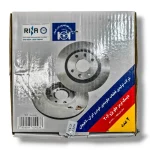 دیسک ترمز چرخ جلو شرکت تولیدی قطعات جلوبندی خودرو ایران لاهیجان مدل 001037 مناسب برای پژو ۲۰۶ تیپ ۲ بسته ۲ عددی - تصویر 2
