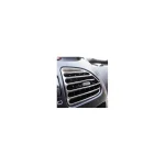 قاب دریچه کولر کالانیکس مدل GHB-206EST-100316 طرح استیل مناسب برای پژو 206 مجموعه 4 عددی به همراه ناخنی - تصویر 6