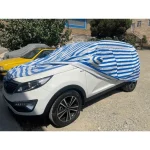 چادر خودرو لوکس سهیل مدل راه راه سایز 2XL مناسب برای هونگچی H5 - تصویر 3